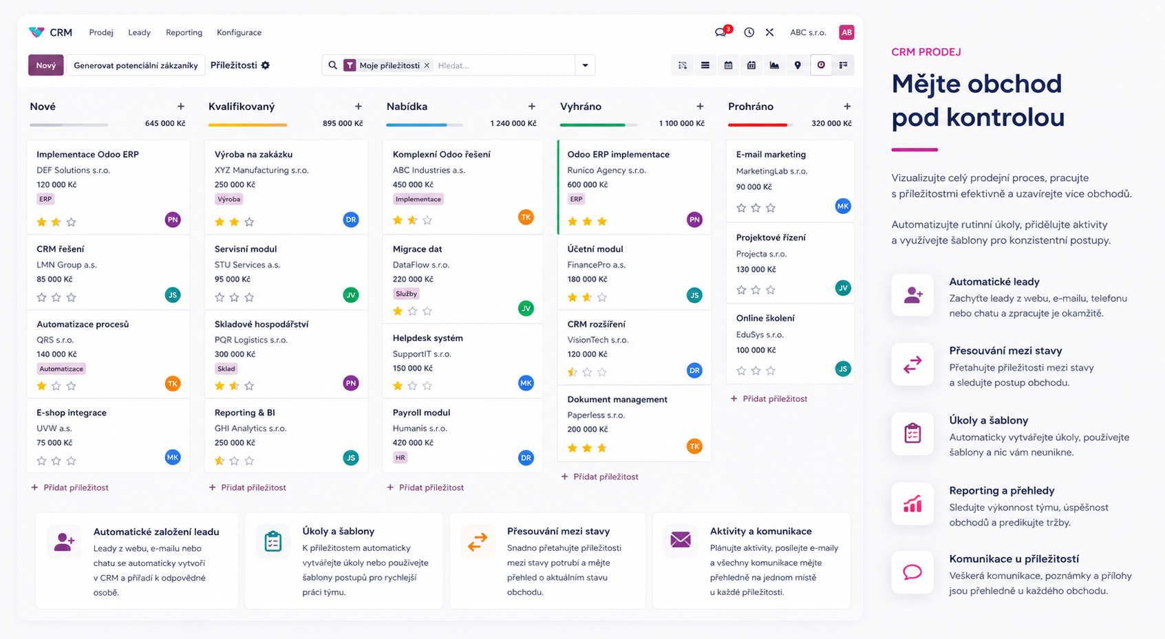 Odoo CRM